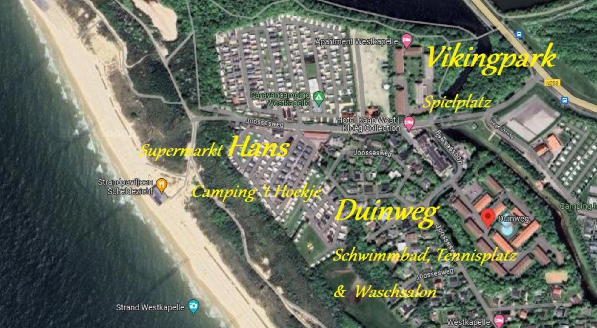 'ZEEWIND' zeeland sky recreatie Apartment Westkapelle Exterior foto